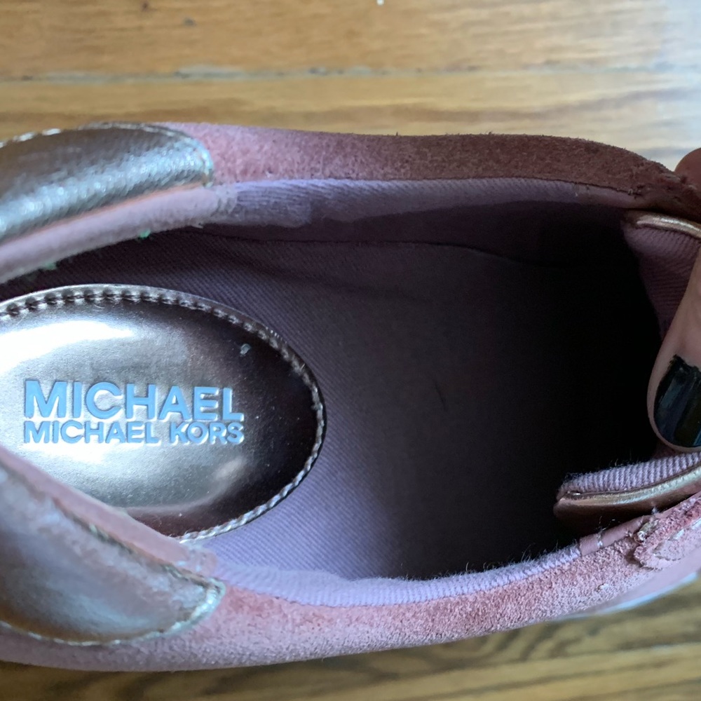 Authentic Michael Kors Shoes in Rose Gold/Mauve 5M - Picture 6 of 7